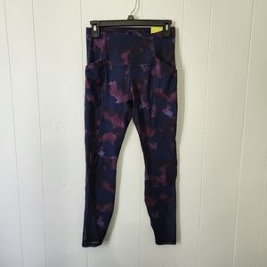 All in motion sculpted mesh leggings